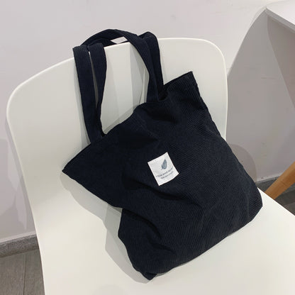 Corduroy Tote Bag