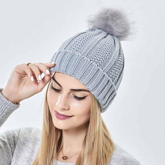 Satin Lined Knit Beanie